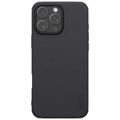 други,аксесоари,nillkin,super,frosted,pro,back,apple,iphone,16,pro,max,phone,case,black,(black)