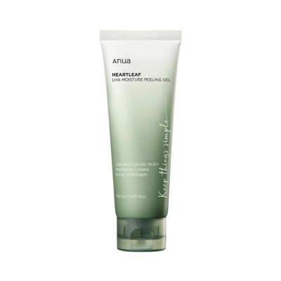 специфични,козметични,продукти,anua,heartleaf,lha,peeling,gel,moisturizer,120ml,white,(clear)