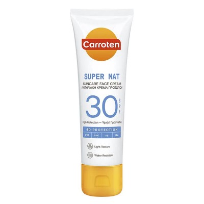 специфични,козметични,продукти,carroten,face,super,mat,cream,spf,30,facial,cream,50,ml,clear,(white)