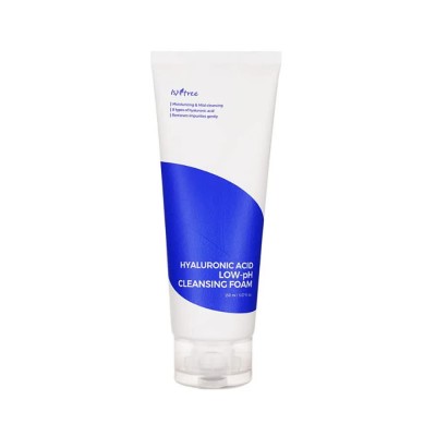 специфични,козметични,продукти,isntree,hyaluronic,acid,low,ph,foam,facial,cleanser,150ml,clear,(white)