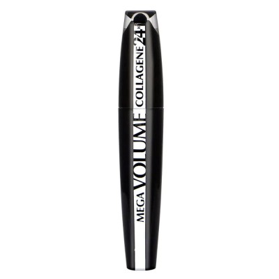 очна,линия,l´oreal,mega,volume,collagene,mascara,black