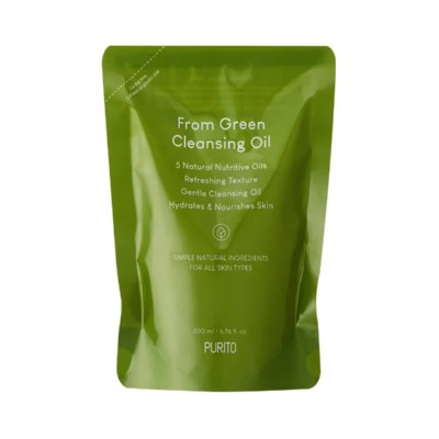 специфични,козметични,продукти,purito,seoul,from,green,oil,refill,facial,cleanser,200ml,clear,(white)