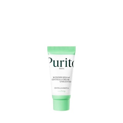 специфични,козметични,продукти,purito,seoul,wonder,releaf,centella,unscented,facial,cream,15ml,clear,(white)