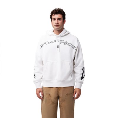 суичър,мъжки,пуловери,fox,energy,face,oversized,hoodie,white