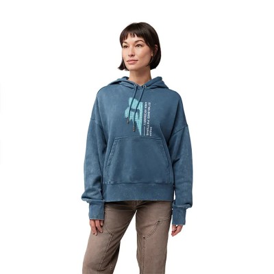 суичър,дамски,блузи,fox,throttle,oversized,hoodie,blue,(dark,vintage)