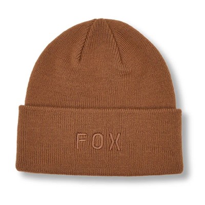 шапка,всички,шапки,fox,wordmark,beanie,brown,(walnut)