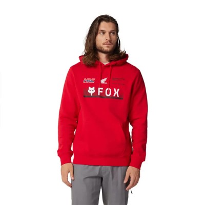 суичър,мъжки,пуловери,fox,x,honda,hoodie,red,(flame,red)