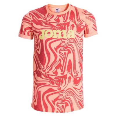 тениска,детски,тениски,joma,camp,short,sleeve,t,shirt,orange