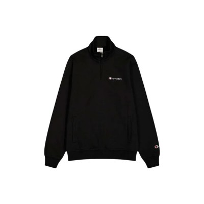 блуза,мъжки,пуловери,champion,half,zip,sweatshirt,black,(black)