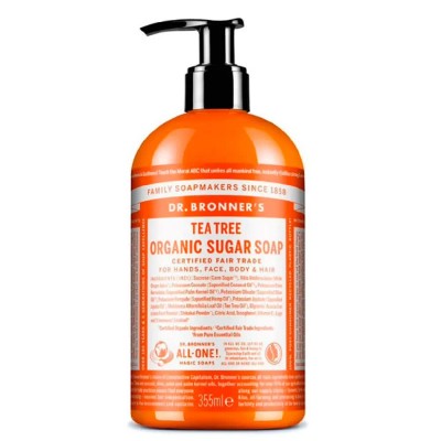 хигиена,тяло,dr,bronners,tea,tree,suggar,355ml,soap,orange