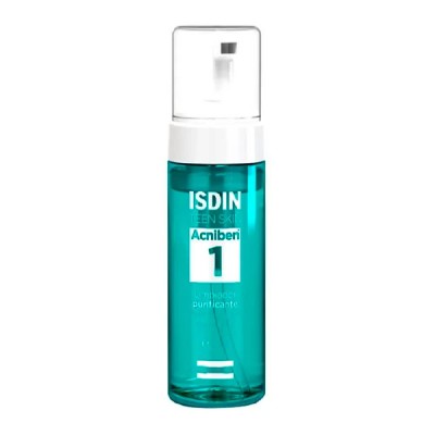 козметика,за,почистване,isdin,acniben,150ml,cleasing,foam,clear