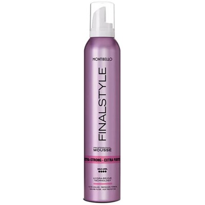хигиена,коса,montibello,finalstyle,mousse,extra,strong,320ml,hair,fixing,clear