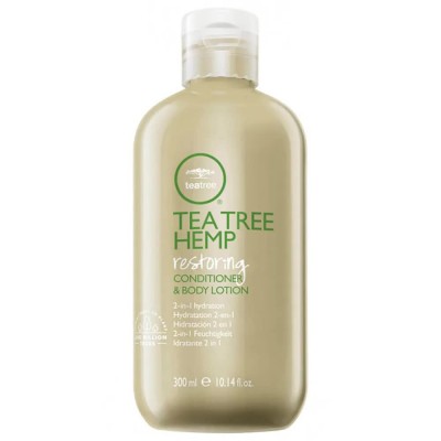 хигиена,коса,paul,mitchell,tea,tree,hemp,restoring,&,body,lotion,300ml,conditioner,golden