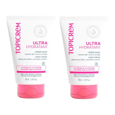 козметика,за,овлажняване,topicrem,ultra,hydratant,50ml,hand,cream,pink