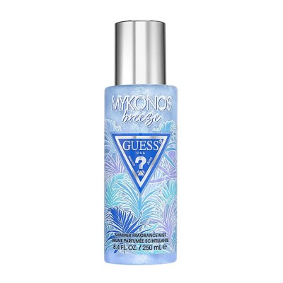 хигиена,коса,guess,mykonos,breeze,shimmer,fragrance,mist,body,mist,250ml,clear,(transparent)