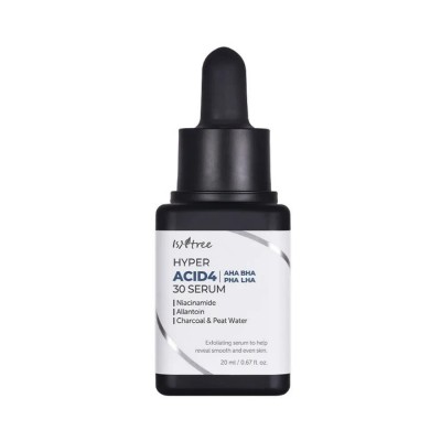 специфични,козметични,продукти,isntree,hyper,acid,4,aha,bha,pha,lha,30,serum,20ml,clear,(transparent)
