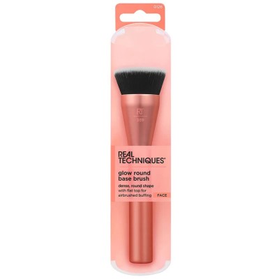 специфични,козметични,продукти,real,techniques,glow,round,base,makeup,brush,pink,(black)