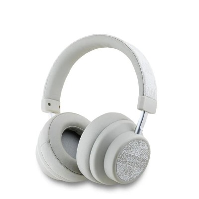 слушалки,слушалки,dkny,pu,leather,checke,pattern,wireless,headphones,pearl,(white)