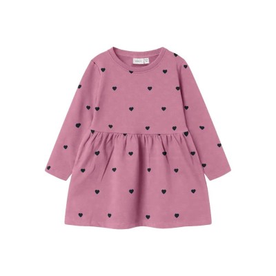 рокля,детски,поли,и,рокли,name,it,davina,bru,long,sleeve,dress,mauve,orchid,w.,dark,sapphire,hearts,(pink)