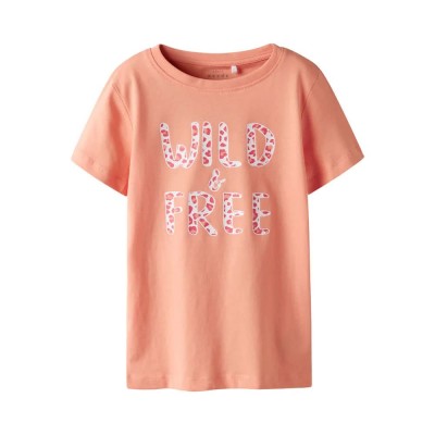 тениска,детски,тениски,name,it,vanaya,short,sleeve,t,shirt,orange,(papaya,punch,wild,&,free)
