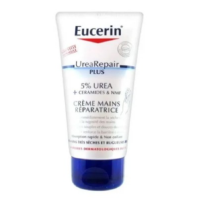козметика,за,овлажняване,eucerin,urea,repair,plus,5pct.,75ml,hand,cream,clear