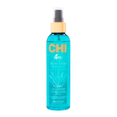 хигиена,коса,farouk,chi,aloe,vera,curl,reactivating,177ml,hair,spray,blue