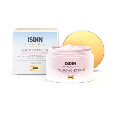 специфични,козметични,продукти,isdin,hyaluronic,moisture,sensitive,50g,moisturizer