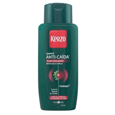 хигиена,коса,kerzo,forte,400ml,hair,loss,shampoo,green