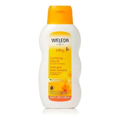 хигиена,тяло,weleda,calendula,200ml,body,oil,clear