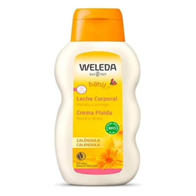 козметика,за,овлажняване,weleda,calendula,baby,200ml,body,milk,clear