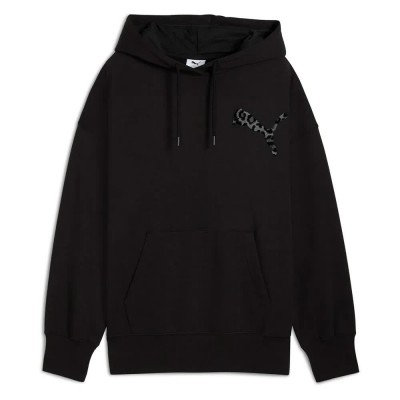 блуза,дамски,блузи,puma,leo,luxe,oversized,sweatshirt,puma,black,(black)