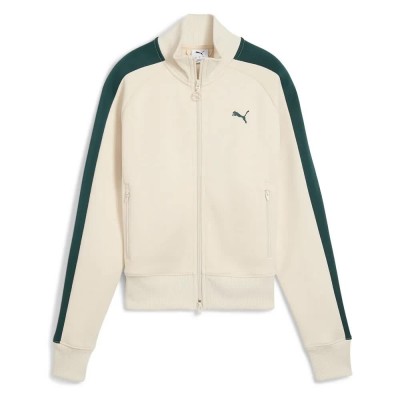 блуза,дамски,блузи,puma,t7,always,on,full,zip,sweatshirt,alpine,snow,(beige)