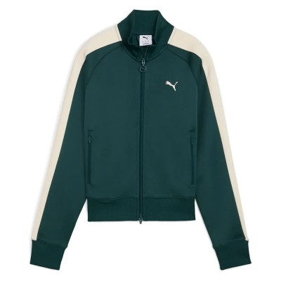 блуза,дамски,блузи,puma,t7,always,on,full,zip,sweatshirt,green,terrain,(green)