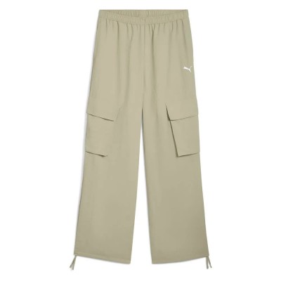 анцуг,дамски,панталони,puma,wardrobe,essential,cargo,relaxed,fit,sweat,pants,lux,army,(beige)
