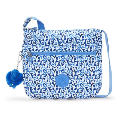 чанта,всички,чанти,kipling,arto,6l,bag,crazy,leaves,(blue)