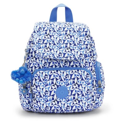 раница,раници,kipling,city,zip,mini,9l,backpack,blue,(crazy,leaves)