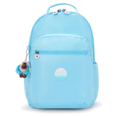 раница,раници,kipling,seoul,lap,27l,backpack,sea,blue,met,(blue)