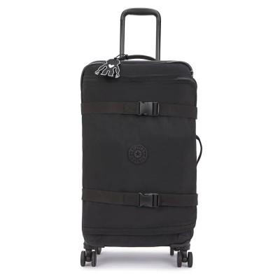 куфари,kipling,spontaneous,m,71l,trolley,bag,black,noir,(black)