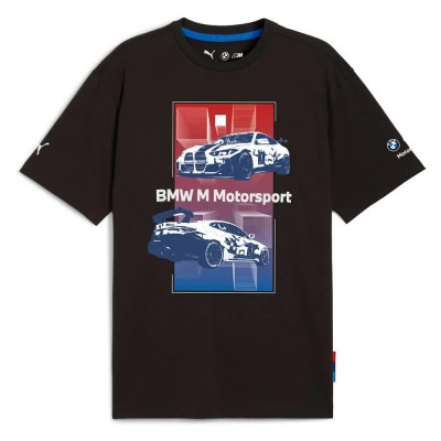 тениска,мъжки,тениски,puma,bmw,mms,block,short,sleeve,t,shirt,puma,black,(black)