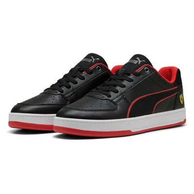 маратонки,мъжки,маратонки,puma,ferrari,caven,2.0,trainers,black,(puma,black,rosso,corsa)