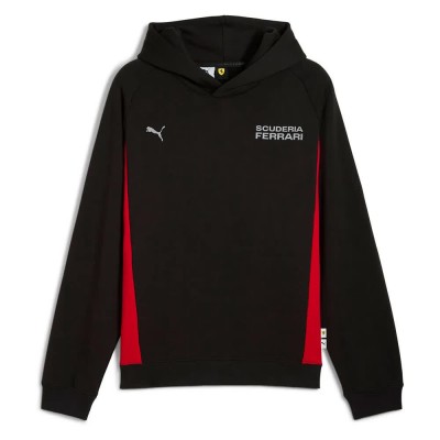 суичър,мъжки,пуловери,puma,ferrari,lifestyle,hoodie,puma,black,(black)