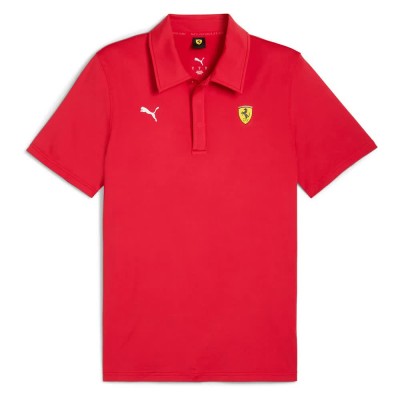 мъжки,блузи,с,яка,puma,ferrari,sportswear,cloudspun,polo,red,(rosso,corsa)