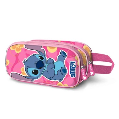 канцеларски,принадлежности,karactermania,disney,lilo,and,stitch,cute,3d,double,pencil,case,pink