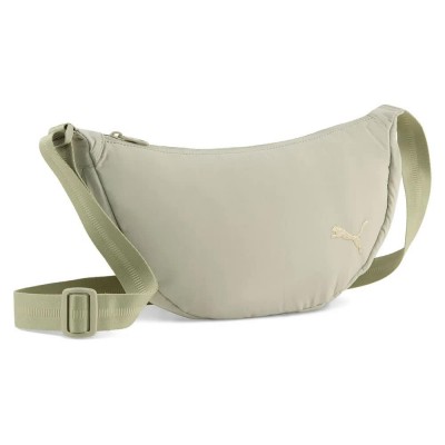 чанти,за,през,рамо,puma,her,half,moon,crossbody,lux,army,(beige)
