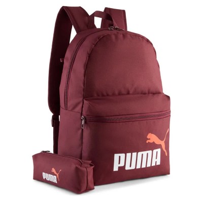 раница,раници,puma,phase,set,backpack,ruby,shimmer,glowing,red,(red)
