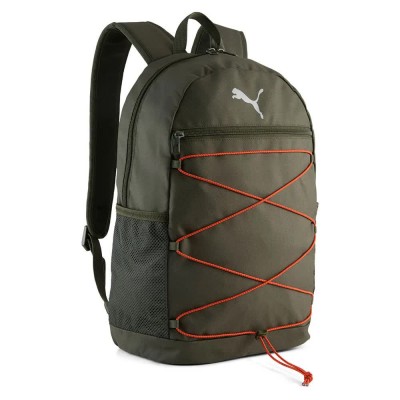 раница,раници,puma,plus,ii,backpack,dark,olive,(green)