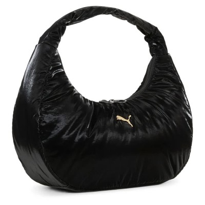 чанта,за,през,рамо,всички,чанти,puma,up,hobo,shoulder,bag,puma,black,metallic,gold,logo,(black)