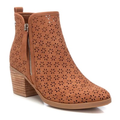 дамски,боти,дамски,високи,обувки,за,ходене,refresh,172784,heel,booties,camel,(brown)