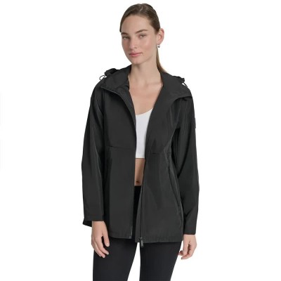 блуза,дамски,блузи,dkny,spectator,full,zip,sweatshirt,black