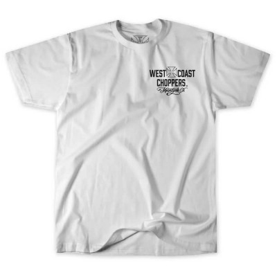 тениска,мъжки,тениски,west,coast,choppers,motorcycle,short,sleeve,t,shirt,white,(white,black)